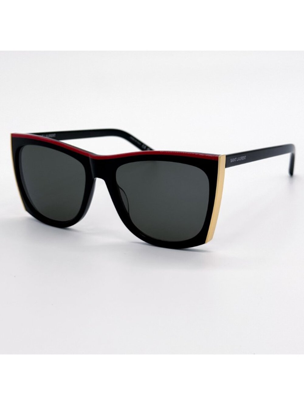 NEW SAINT LAURENT PALOMA SL539 001 WOMEN BLACK/GRAY EYEWEAR SAINT LAURENT - Picture 3 of 11